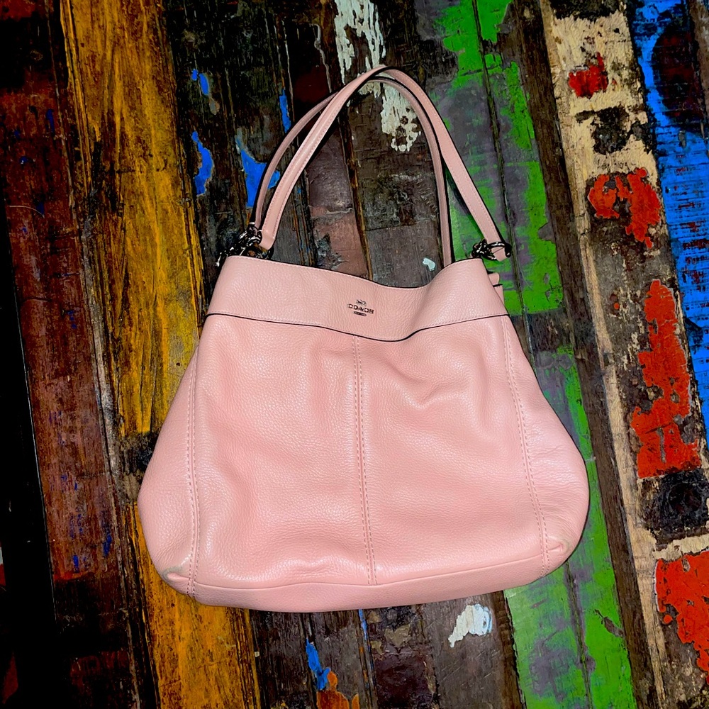 Coach Soft Pebble Leather